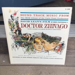 1966 Soundtrack Music from Doctor Zhivago vinyl record